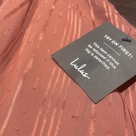 Lulus - Pink mini dress *NWT* - Picture 8 of 9